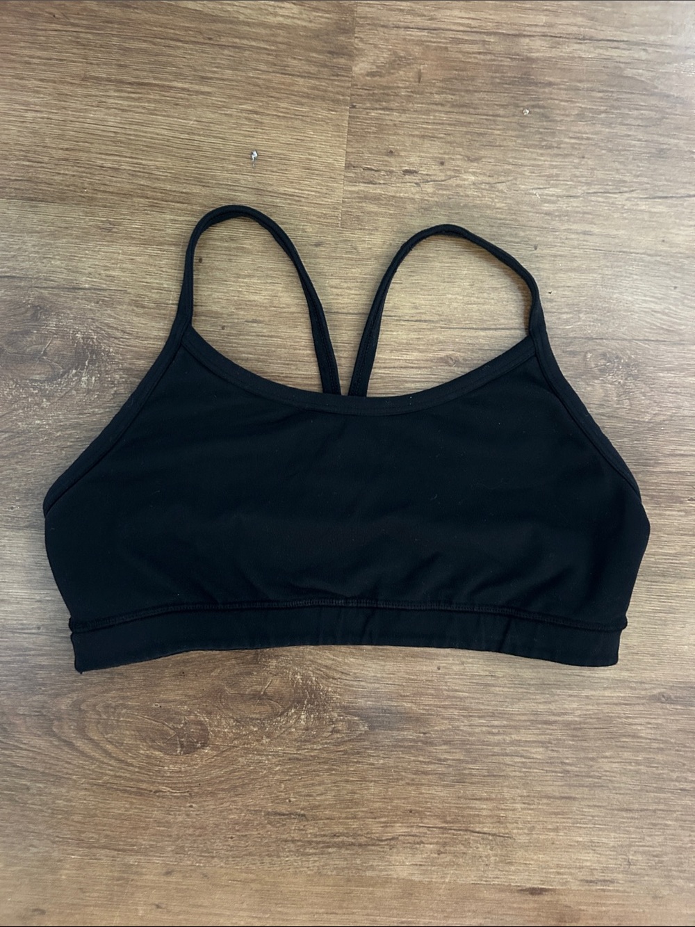 Black Lululemon size 6 Women's racer back bra